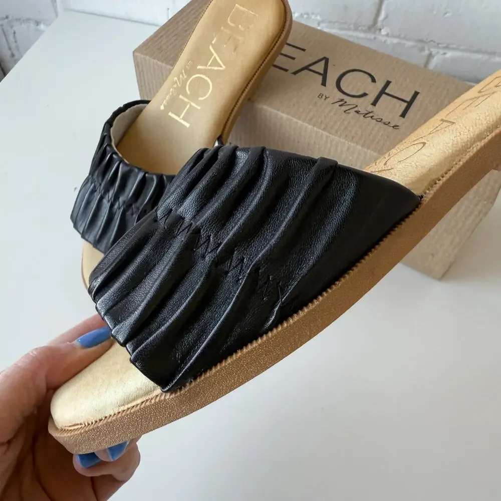 Matisse Viva Scrunchie Slide Sandals - Size 9 - Picture 2 of 7